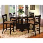 METROPOLIS OVAL COUNTER HT. TABLE 5 Pc. Set CM3032PT-GROUP